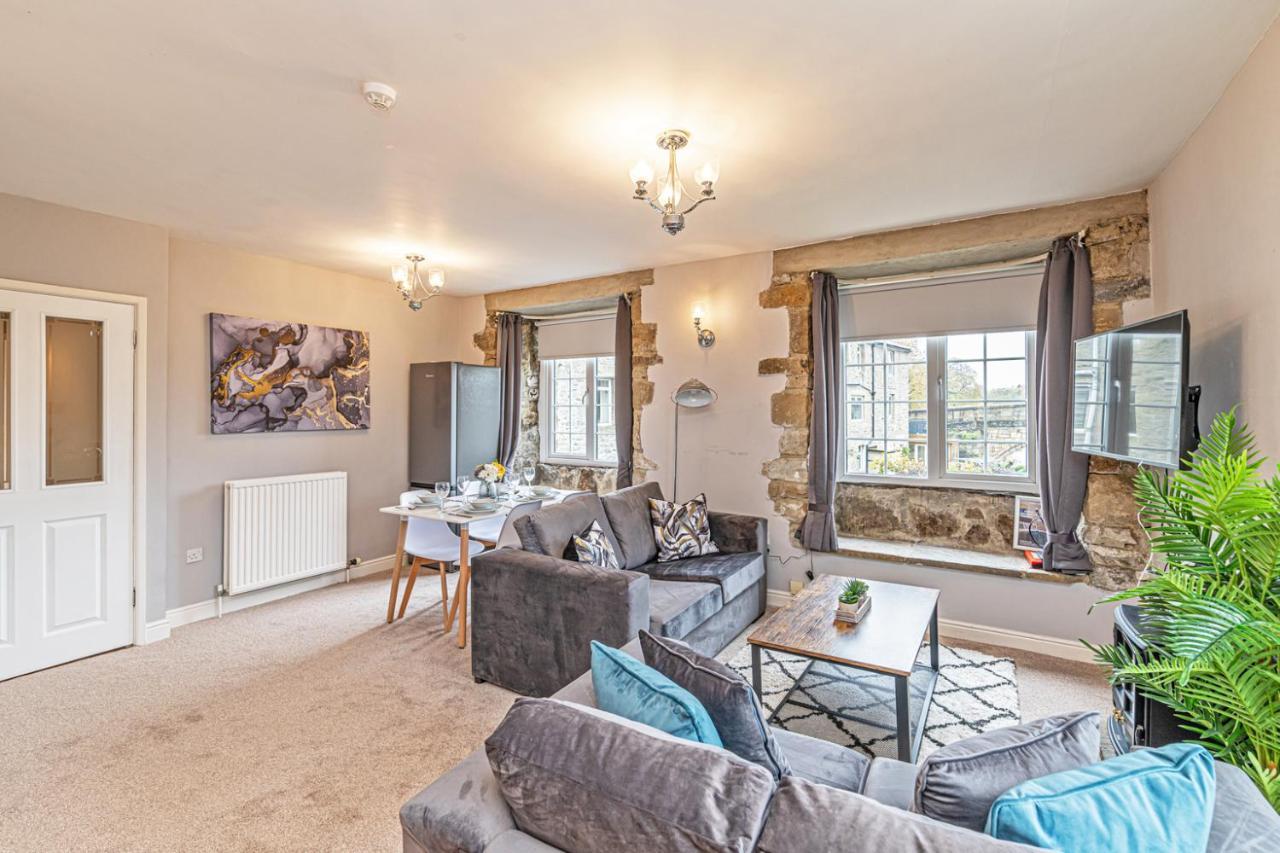 Bridge End Mill Apartments In Settle Esterno foto